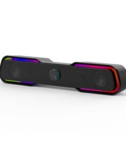Multimedia Wired Rgb Luminous Subwoofer Computer Notebook Mobile Phone Audio Box