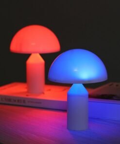 Mushroom Small Night Lamp Touch Color Changeable