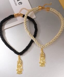 Necklace Rope Female Pendant Hanging Rope Gold Pendant Rope Short Female
