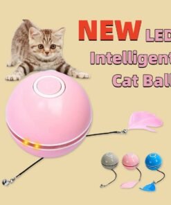 New Automatic LED Intelligent Cat Ball Funny Personality Toy Automatic Cat Ball Pet Supplies