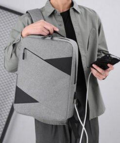 New Business Commute Business Trip Computer Backpack Men's Three-piece Set