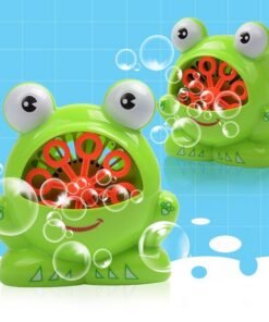 New Cute Cartoon Animals Shape Creative Frog Automatic Bubble Machine Gun