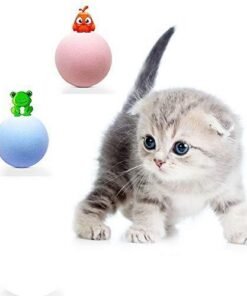 New Gravity Ball Smart Touch Sounding Toys Interactive Pet Toys Squeak Toys Ball Pet Training Toy For Indoor Cats