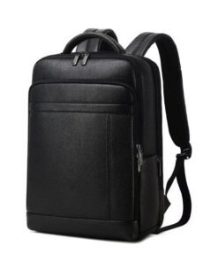 New Leather Bag With Fingerprint Lock ©