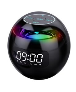 New Portable Wireless Alarm Clock Bluetooth Speaker
