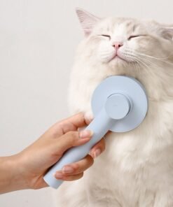 New Round Handle Pet Comb Sticky Bead Massage