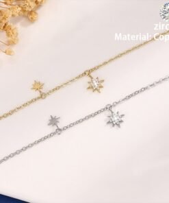 New Simple Design Micro Inlaid Zirconium Bracelet For Women