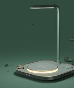 New Three-in-one Wireless Magnetic Charger 15W Fast Charging Desk Lamp Suitable
