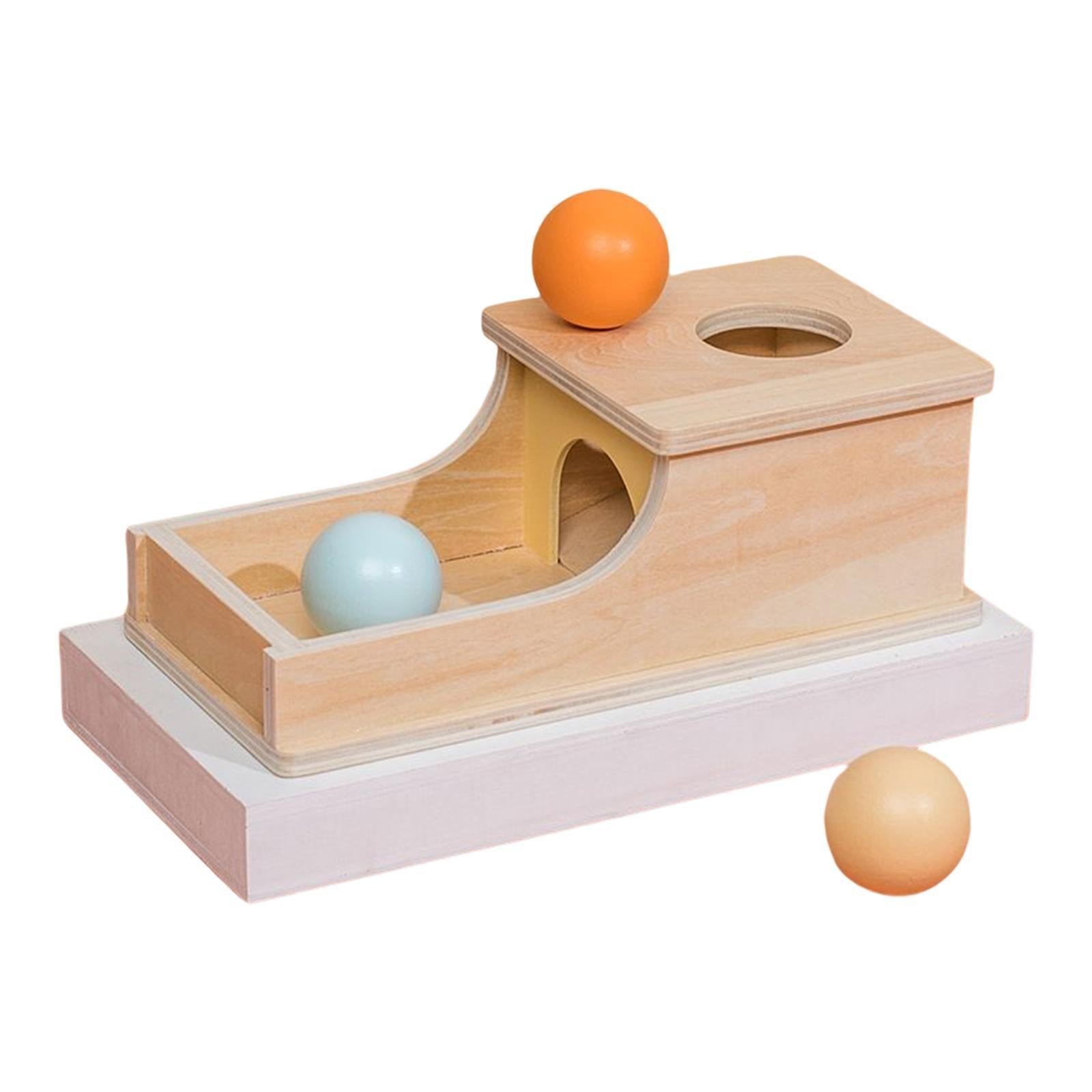 New Wooden Montessori Teaching Aids Sensory Training Target Box Toys - الصورة 3