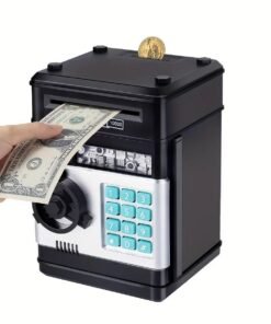 Number Bank Coin & Bill Safe