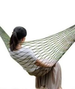 Nylon rope mesh hammock portable simple hammock swing