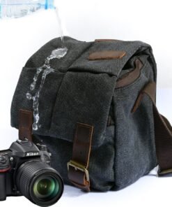 One-shoulder Retro Camera Bag Waterproof Camera Bag