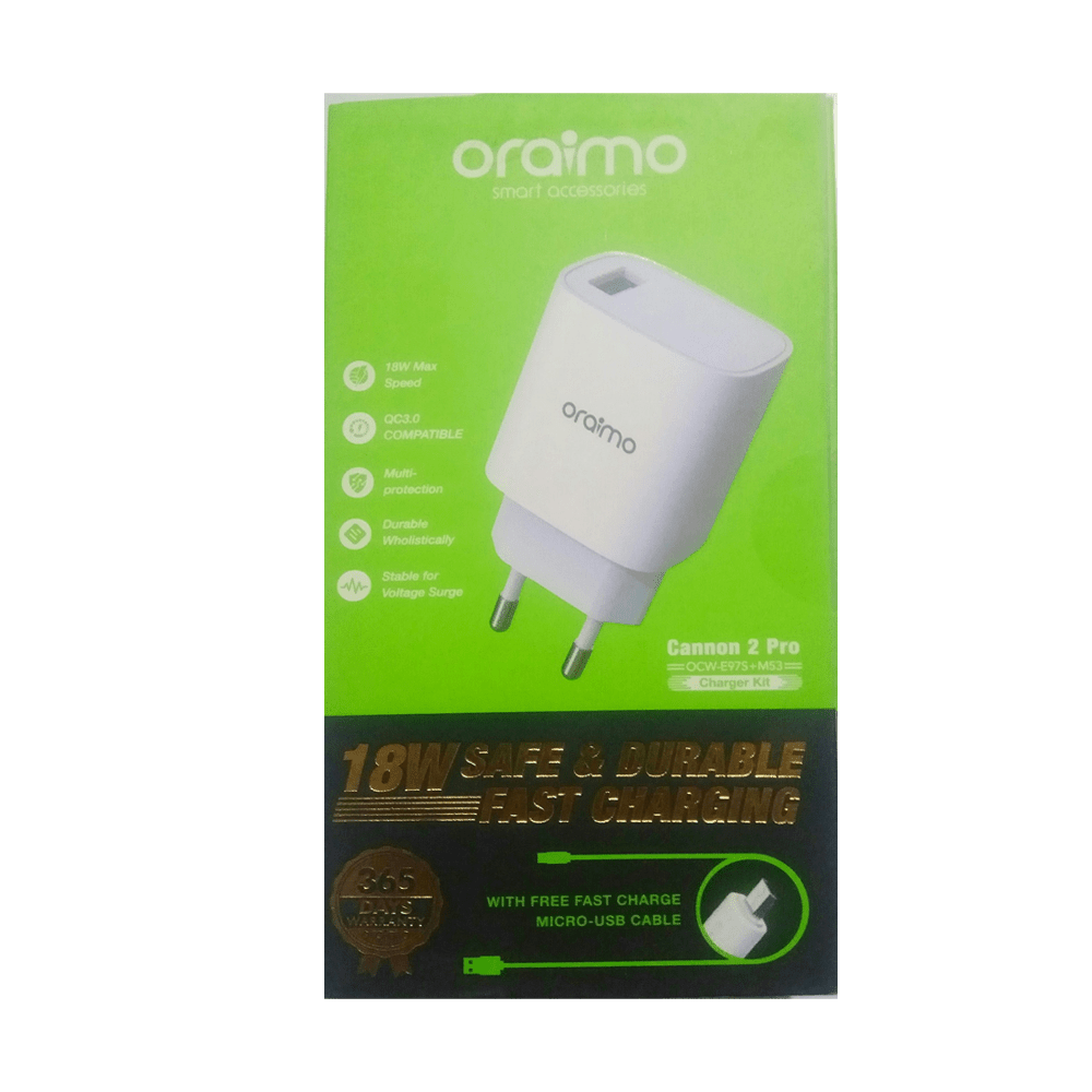 Oraimo - Home Charger (Original) - الصورة 2