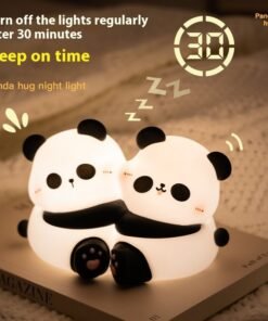 Panda Hug Small Night Lamp LED Desktop Decoration Night Light