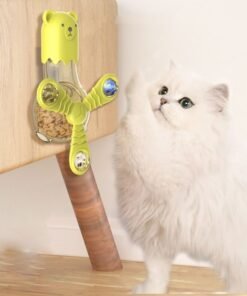 Pet Cat Toy Light-emitting Sound Rotating Multi-function Leaker