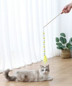 Pet Products String Wool Ball Feathers