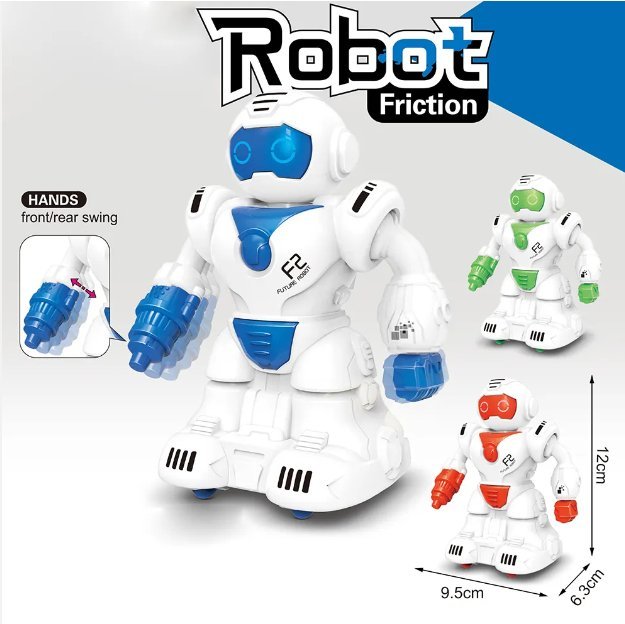 Plastic Robot Toy - الصورة 3