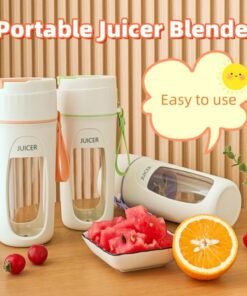 Portable Blender Electric USB Charging Outdoor Automatic Juicer Cup Juice Maker Kitchen Supplies