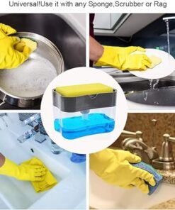 Soap Pump And Sponge Holder
