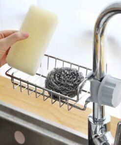 Stainless Steel Faucet Shelf