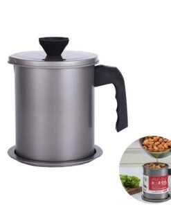 Stainless Steel Oil Filter Pot with Tray