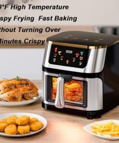 Stainless Steel Visual Air Fryer © Ⓢ