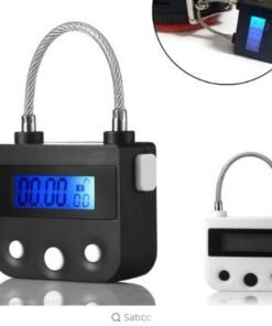 Time Lock Fetish Handcuffs Mouth Gag Electronic Timer Bdsm Bondage Restraints Chastity Couples Toys Adult Game Bondage Lock