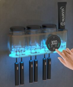 Toilet Electric Toothbrush Drying Rack
