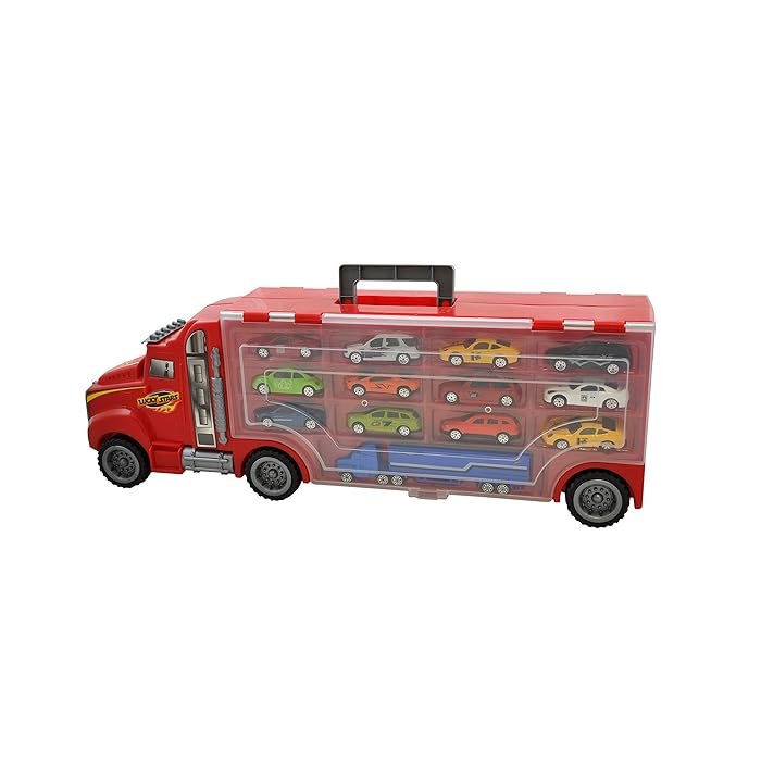 Truck Carrying Cars - الصورة 4