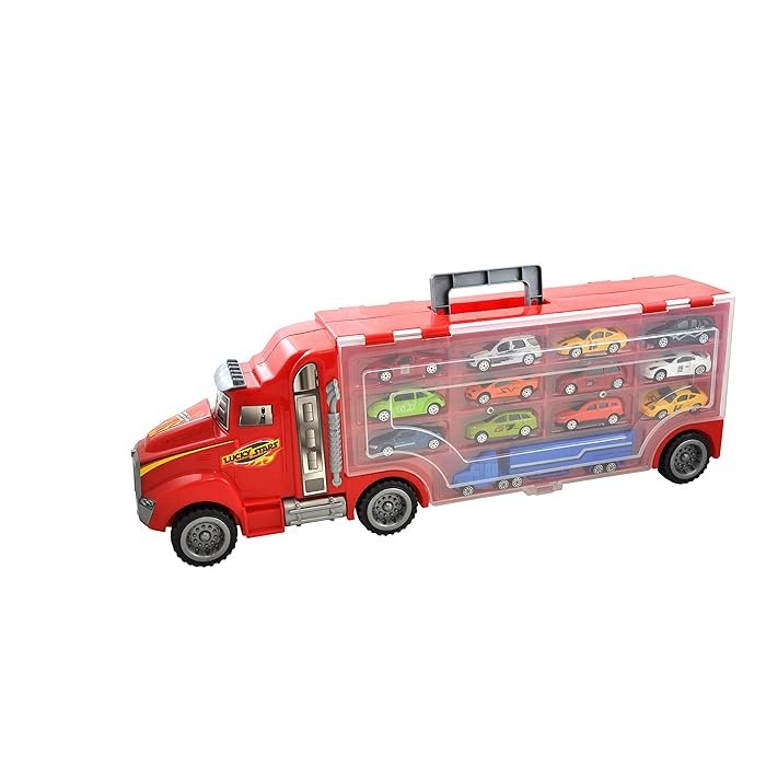 Truck Carrying Cars - الصورة 5