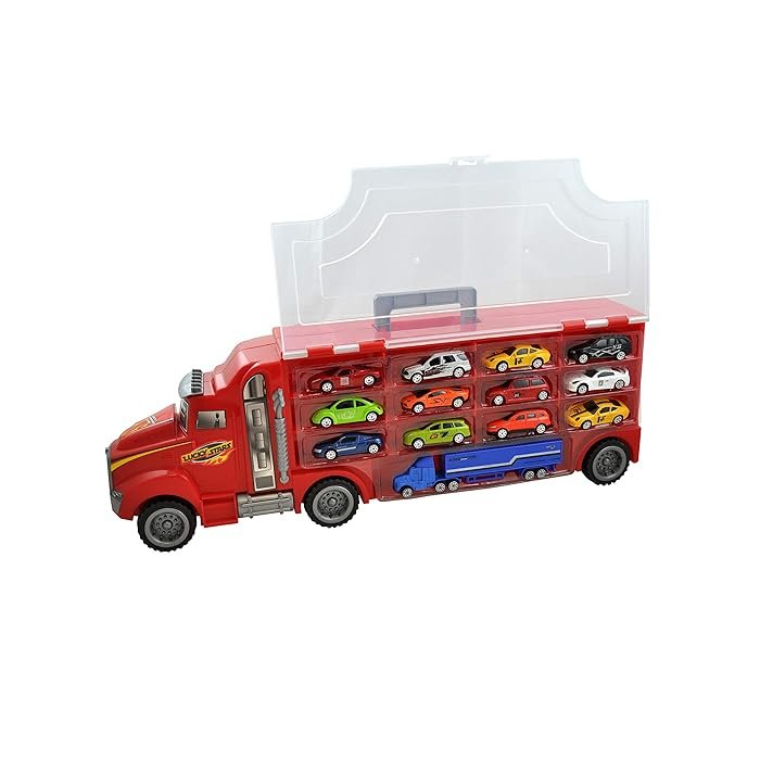 Truck Carrying Cars - الصورة 3