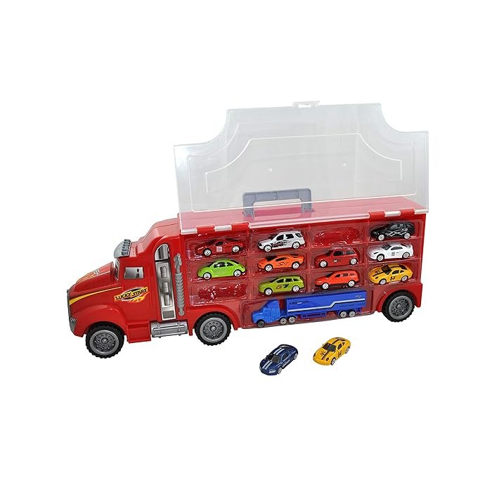 Truck Carrying Cars - الصورة 2