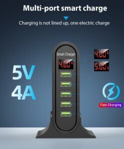USB Five-Port Smart Charger