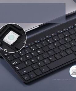 Usb Slim Mouse Mini Wireless Keyboard