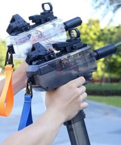 Uzi Electric Burst Water Gun Children's Powerful Water Gun Toy Fully Automatic Range Long Spray Outdoor Toy Water Gun