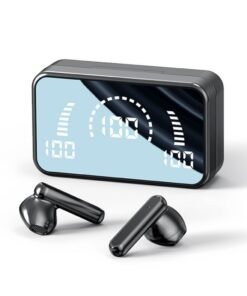 Wireless Bluetooth Earphone In-ear Super Long Standby Wireless Headsets With Mic LED Stereo Audio Sport Earbuds