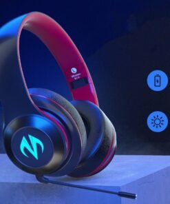 Wireless Headset Bluetooth Sports Gaming Headset  Low-Latency Music Light-Emitting Headset